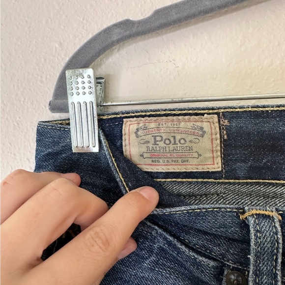 Lady Polo Ralph Lauren Denim Jeans - Picture 2 of 6